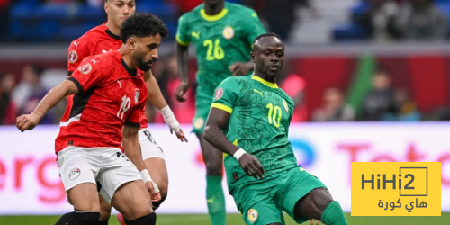 إحصائيات نصف ساعة من مباراة مصر والسنغال