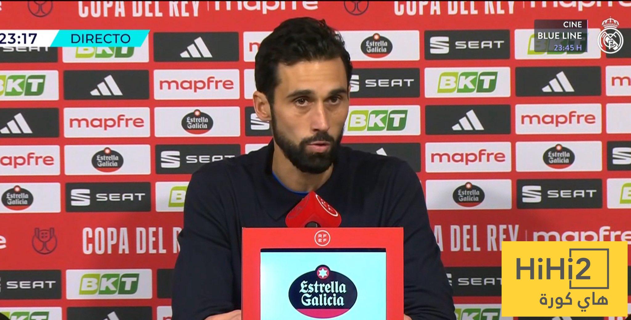 أربيلوا يحمل نفسه مسؤولية إقصاء ريال مدريد من كأس ملك إسبانيا