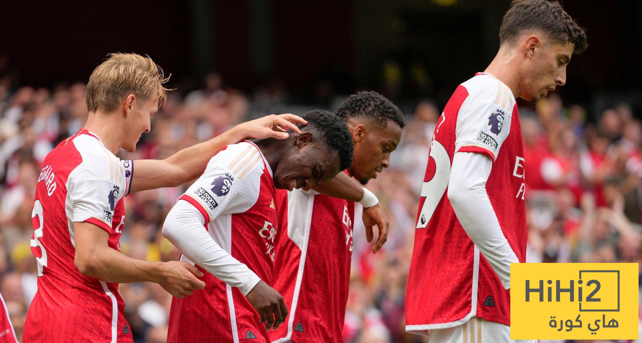 نتائج آخر خمس مباريات بين أرسنال ونوتنغهام نتائج آخر خمس مباريات بين أرسنال ونوتنغهام