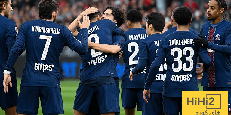 الرسم التكتيكي لتشكيلة باريس ضد ليل