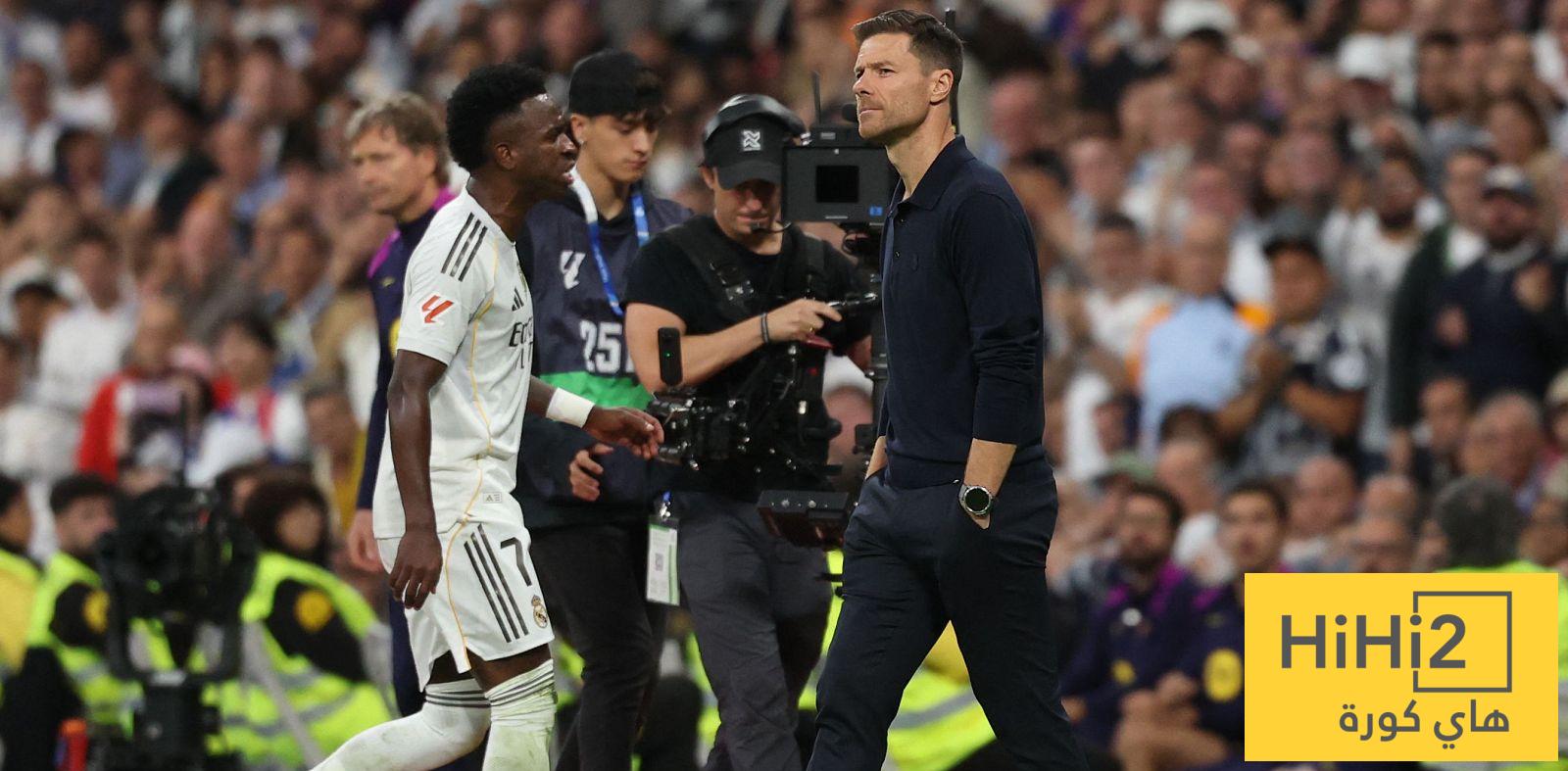 هكذا كان وضع فينيسيوس مع تشابي ألونسو