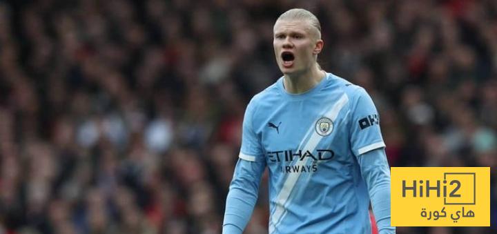 هالاند = صفر أمام مانشستر يونايتد