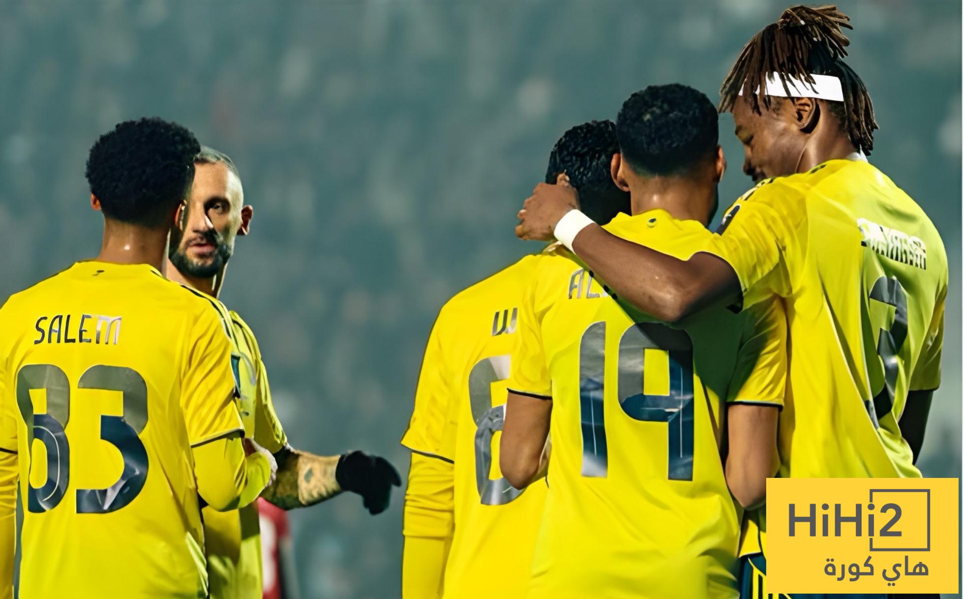 صورة : تصرف غريب من محترف النصر !