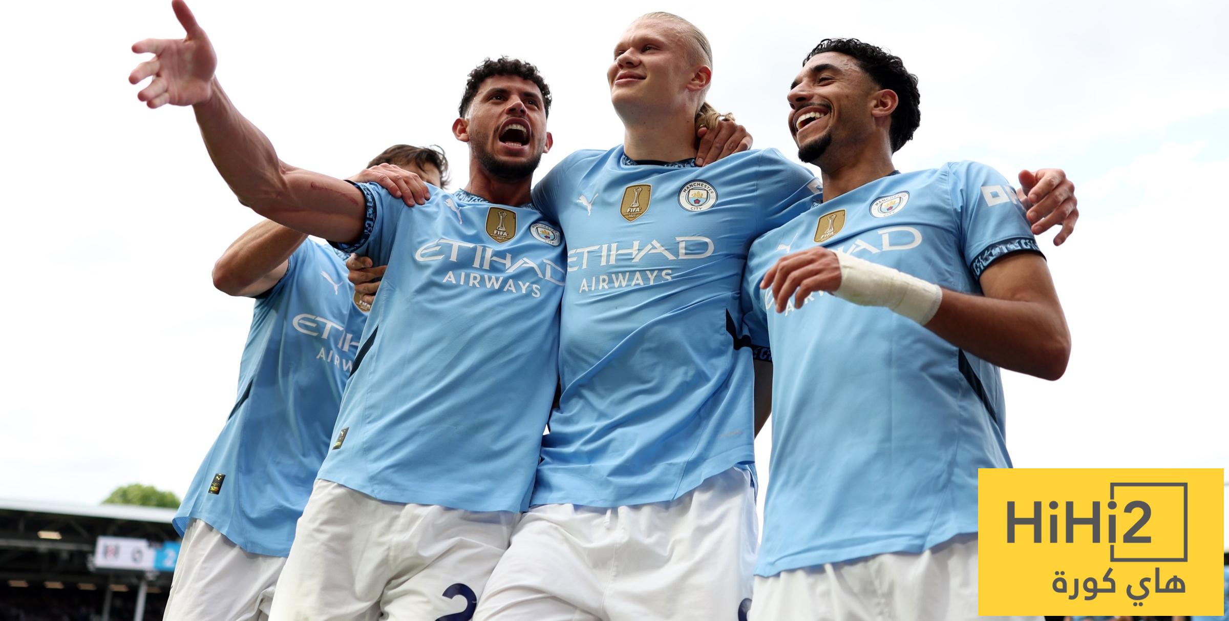 نتائج مانشستر سيتي قبل مواجهة بودو غليمت في دوري الأبطال