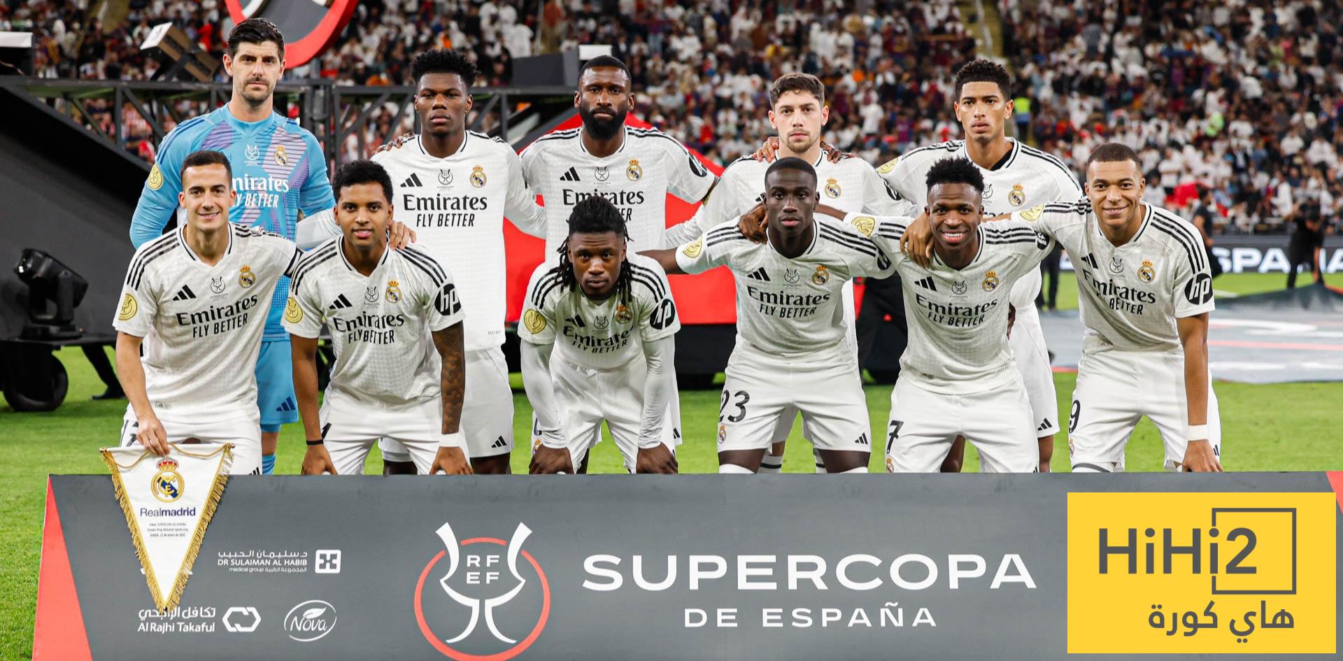 ثلاثي وسط ريال مدريد أمام موناكو