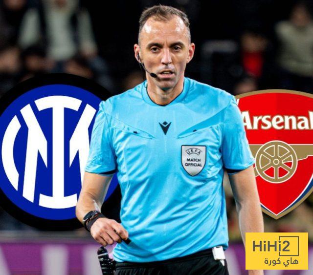 أرقام خاصة بحكم مباراة الإنتر وأرسنال 2 أرقام خاصة بحكم مباراة الإنتر وأرسنال 1