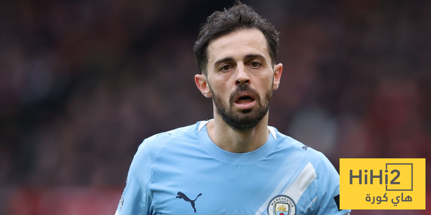 برناردو سيلفا يستعد لمغادرة السيتي