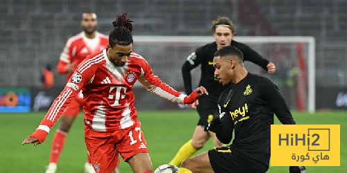 إحصائيات نصف ساعة من مباراة بايرن ميونخ ورويال يونيون