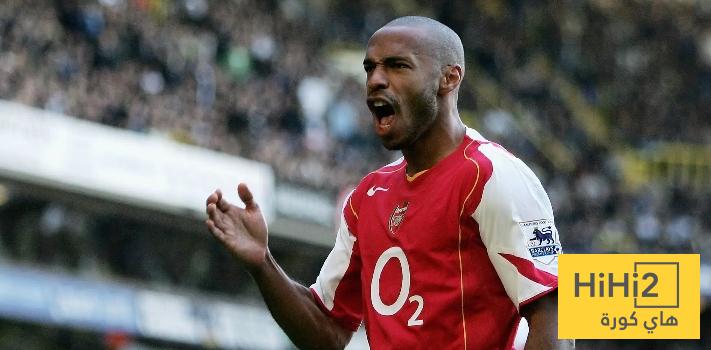 هنري من أبرز نجوم قمة مانشستر يونايتد و أرسنال