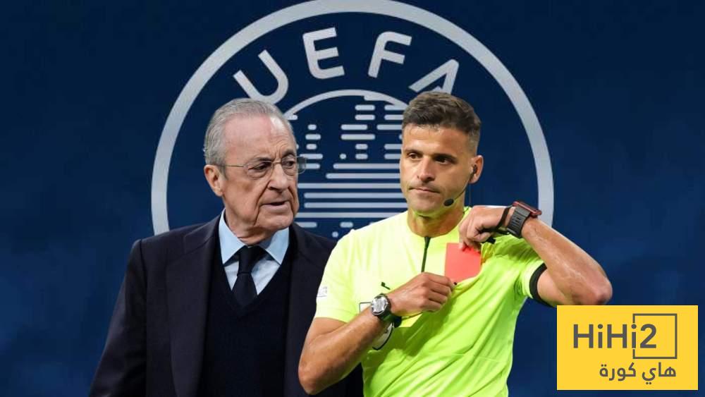 يويفا تنحاز لريال مدريد ضد التحكيم الإسباني