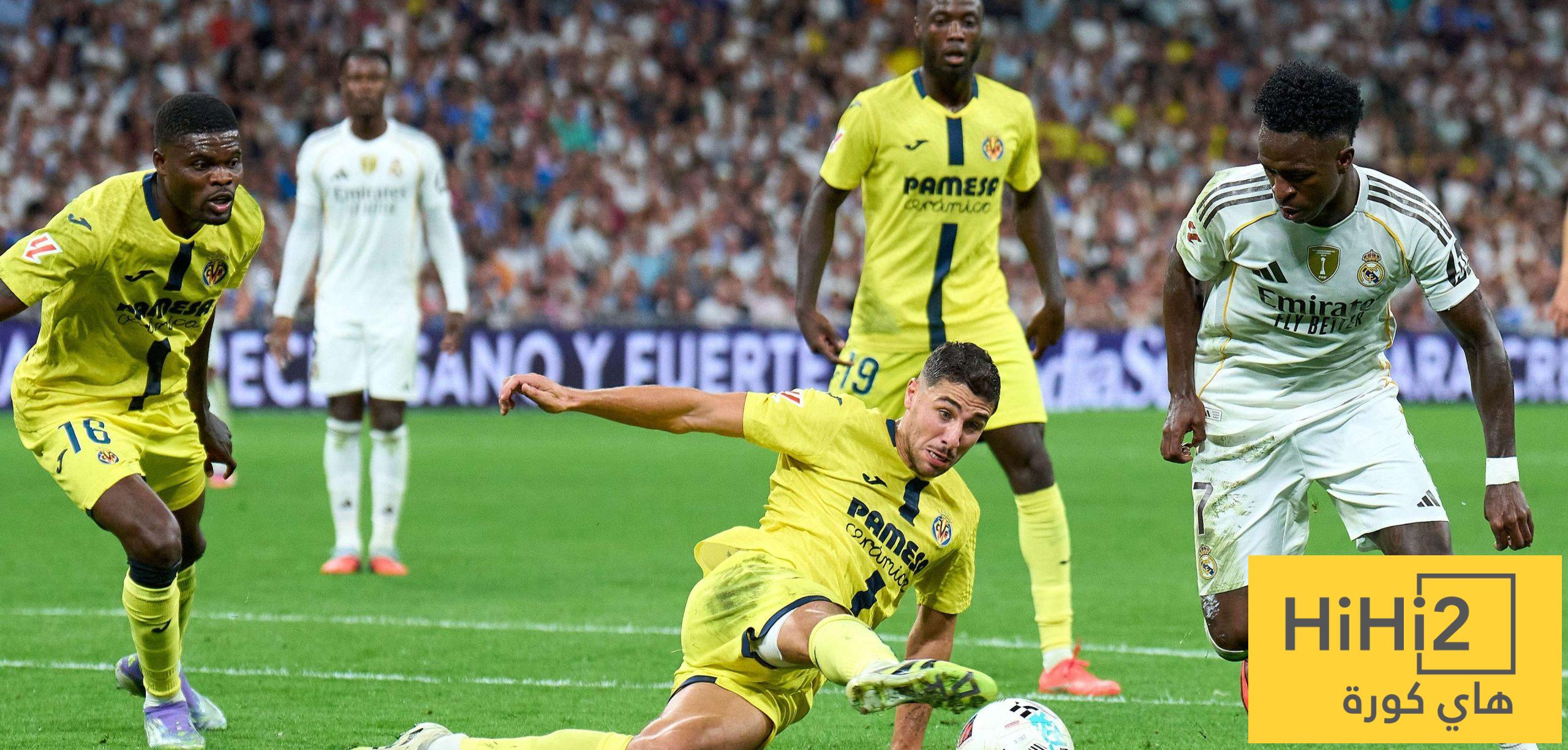 هدافي فياريال في الليغا قبل مواجهة ريال مدريد