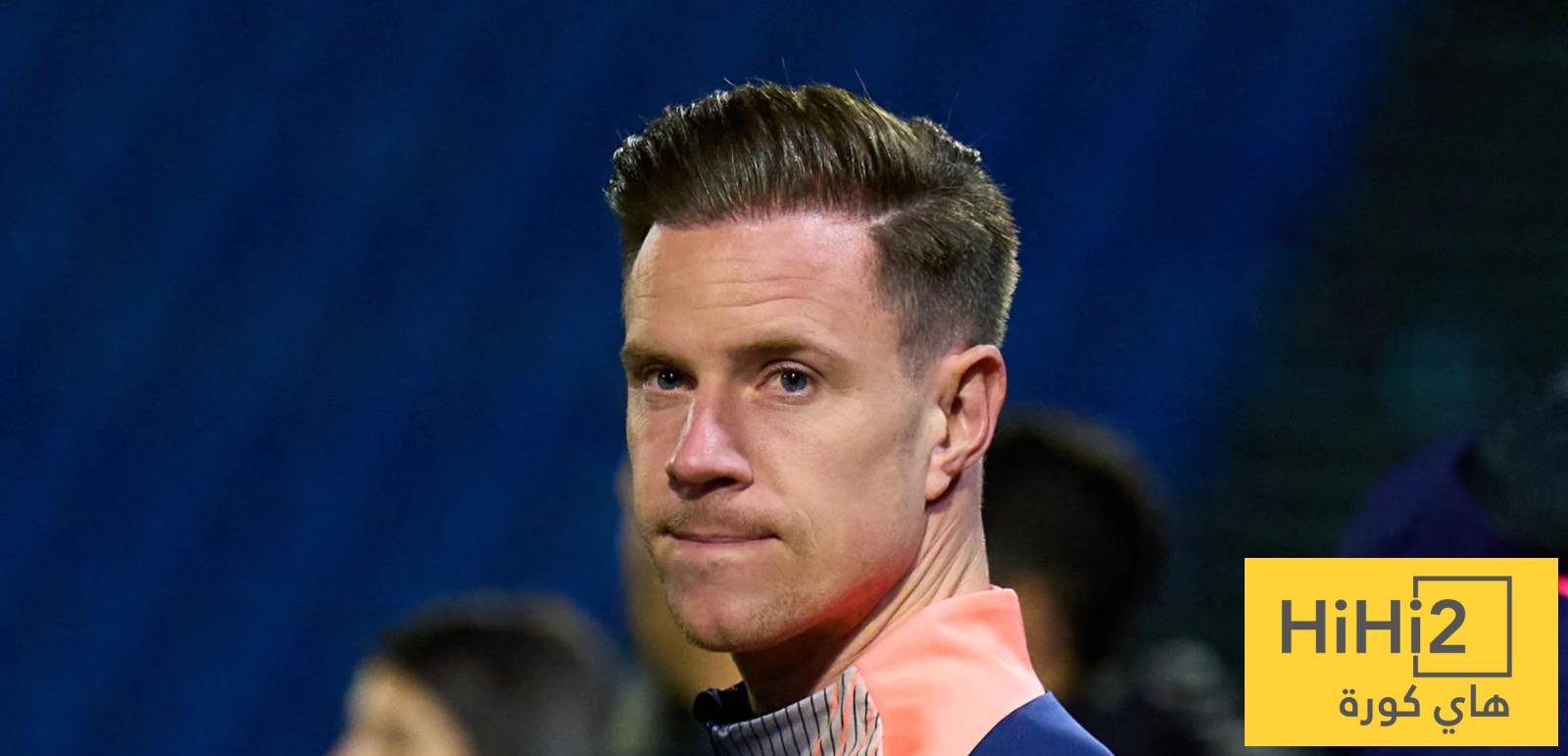 تير شتيغن يتحدث عن صعوبة مغادرة برشلونة