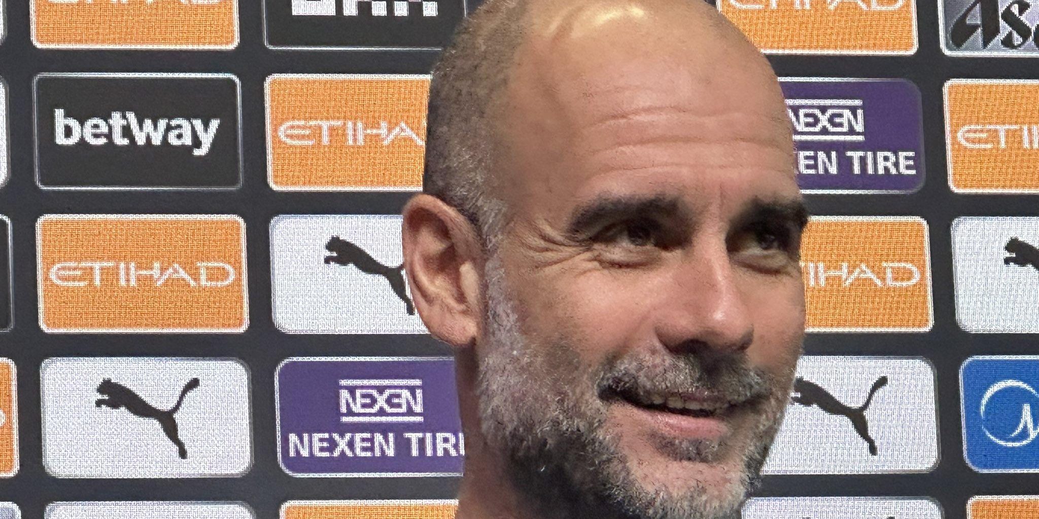 غوارديولا: أرسنال أفضل فريق في العالم