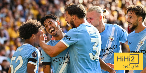 تشكيلة مانشستر سيتي المتوقعة ضد وولفرهامبتون في الدوري الإنجليزي