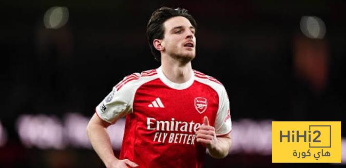 ملخص ما قدمه ديكلان رايس في الدوري الانجليزي