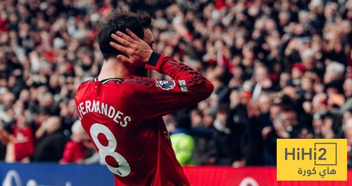 برونو فيرنانديز الأفضل في الدوري الانجليزي