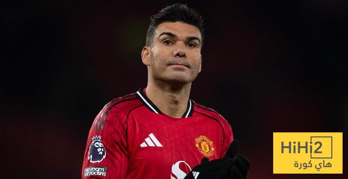 احصائيات كاسيميرو في الدوري الانجليزي احصائيات كاسيميرو في الدوري الانجليزي