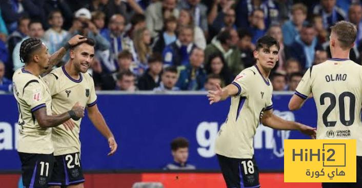 عدد انتصارات ريال اوفيدو تاريخيا أمام برشلونة