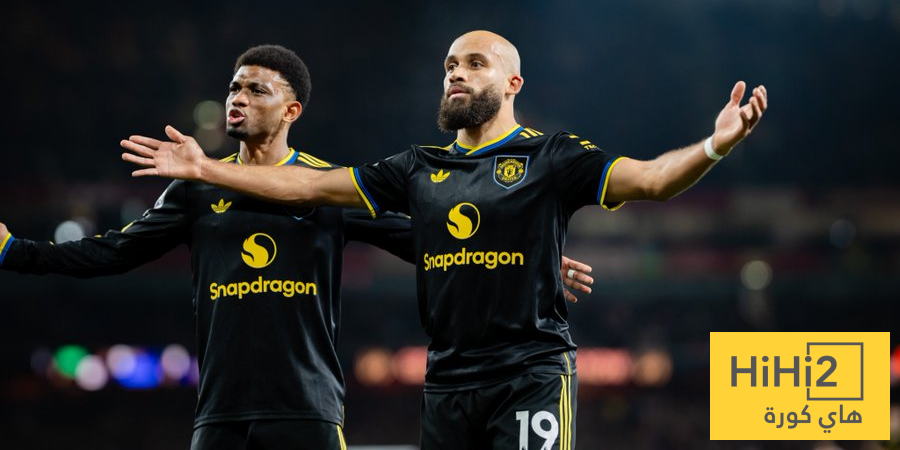 التعادل يحسم الشوط الاول من مباراة مانشستر يونايتد وارسنال