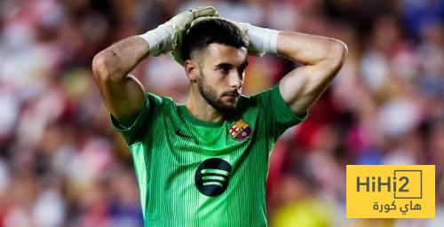 صورة .. رد فعل خوان غارسيا على هدف لامين