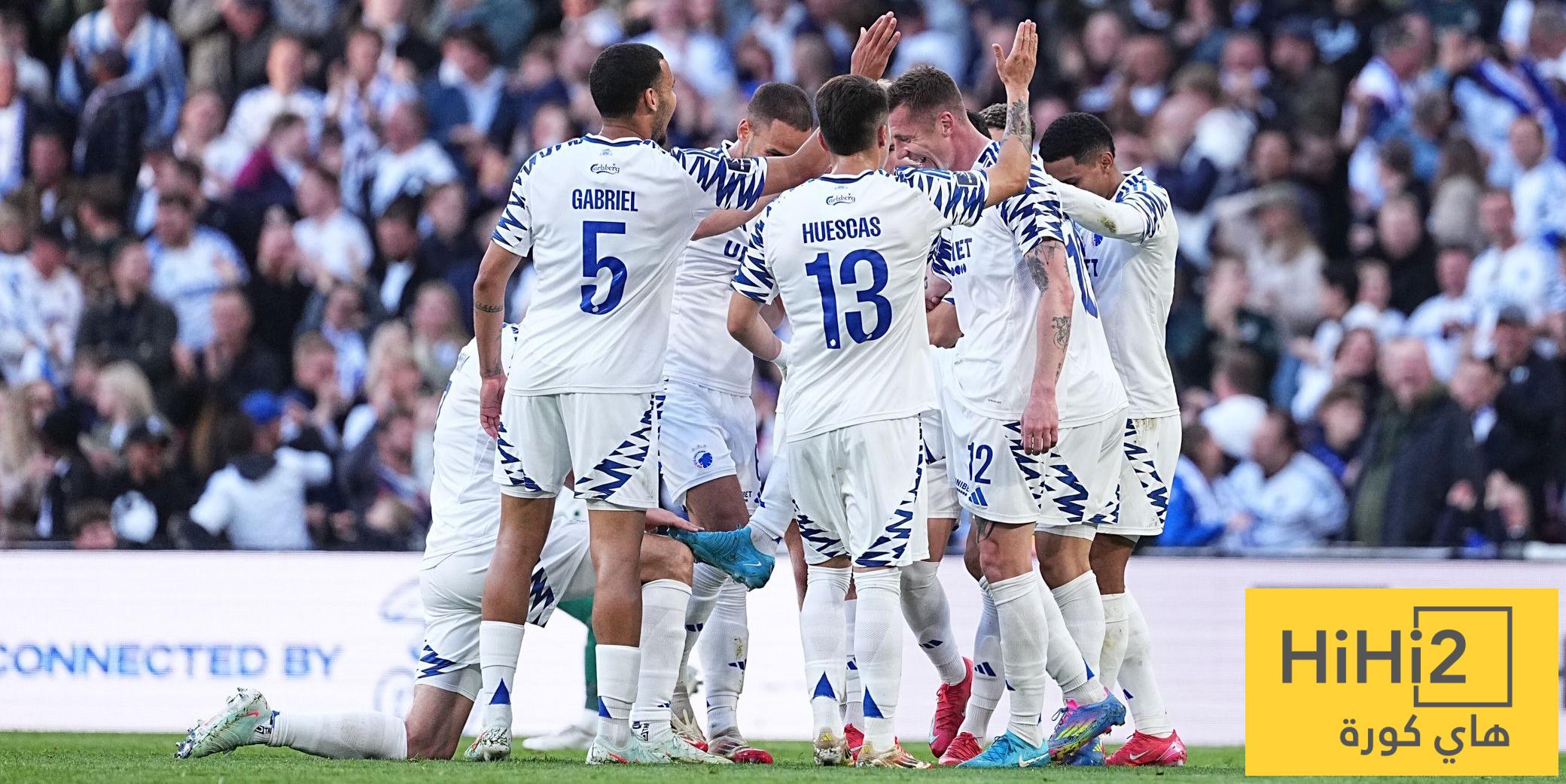 نتائج كوبنهاجن قبل مواجهة برشلونة في دوري الأبطال