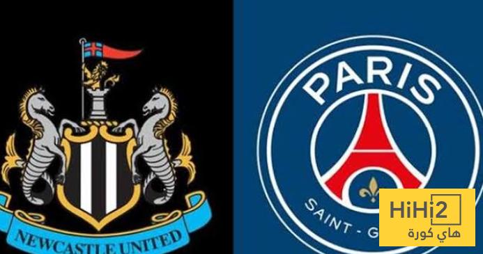 هدافو باريس سان جيرمان و نيوكاسل في دوري أبطال أوروبا