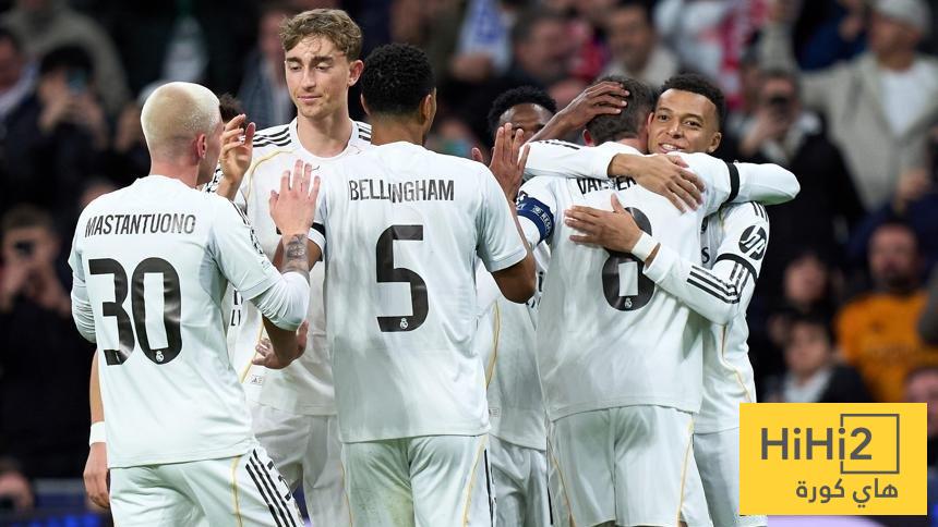صورة – شاهد ترتيب ريال مدريد في دوري الأبطال بعد هدف بنفيكا الثاني