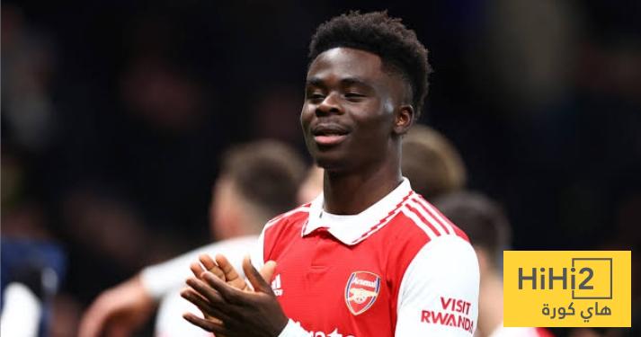 رقم قياسي لـ ساكا مع أرسنال