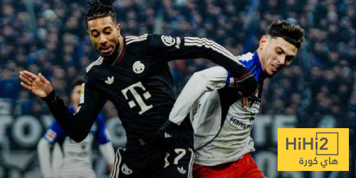 إحصائيات الشوط الأول لمباراة بايرن ميونخ وهامبورغ