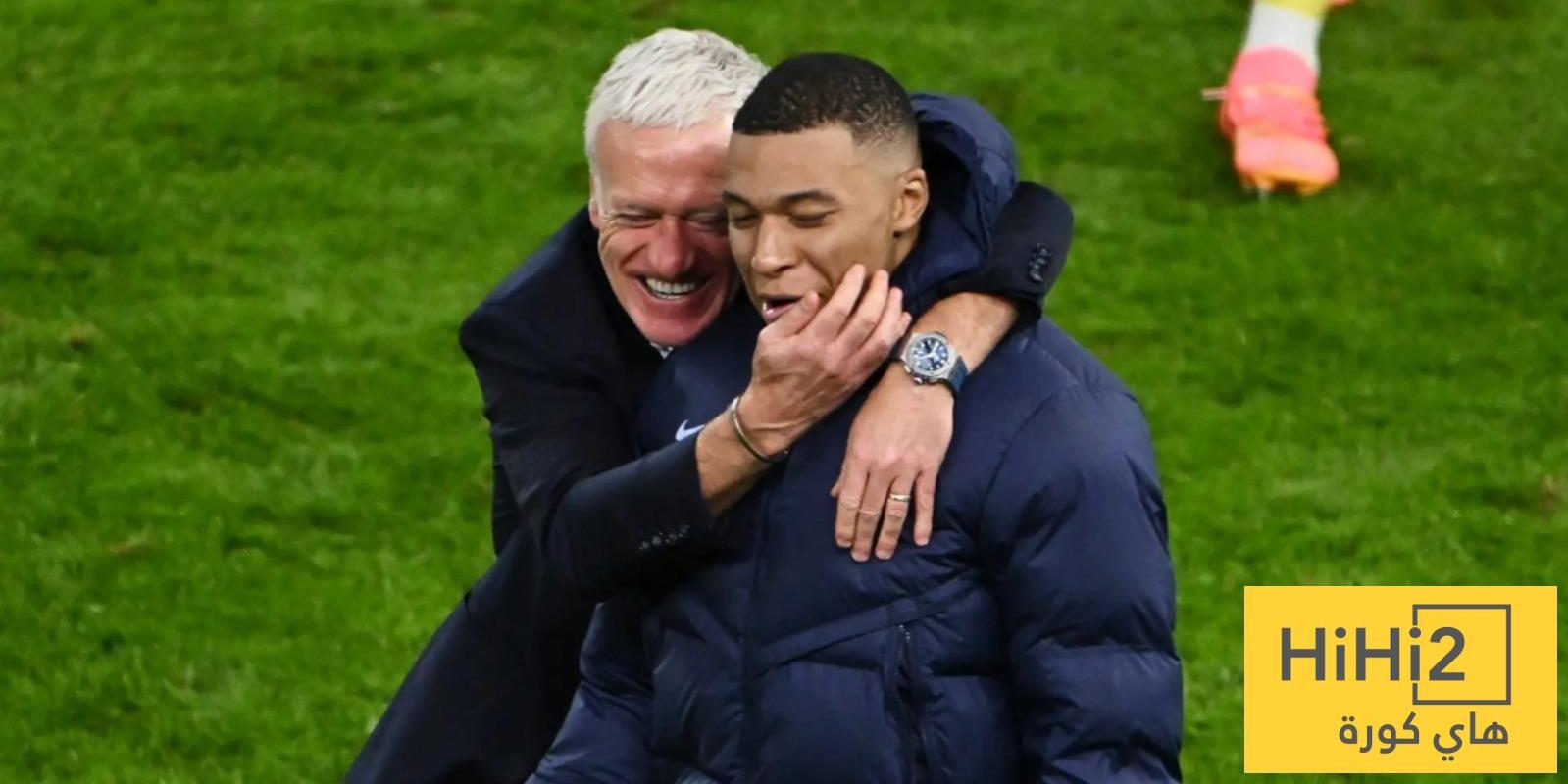 مدرب فرنسا يدافع عن مبابي