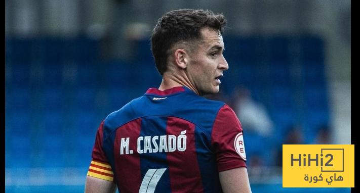 كاسادو يشارك مباراة ألباسيتي كاسادو يشارك مباراة ألباسيتي