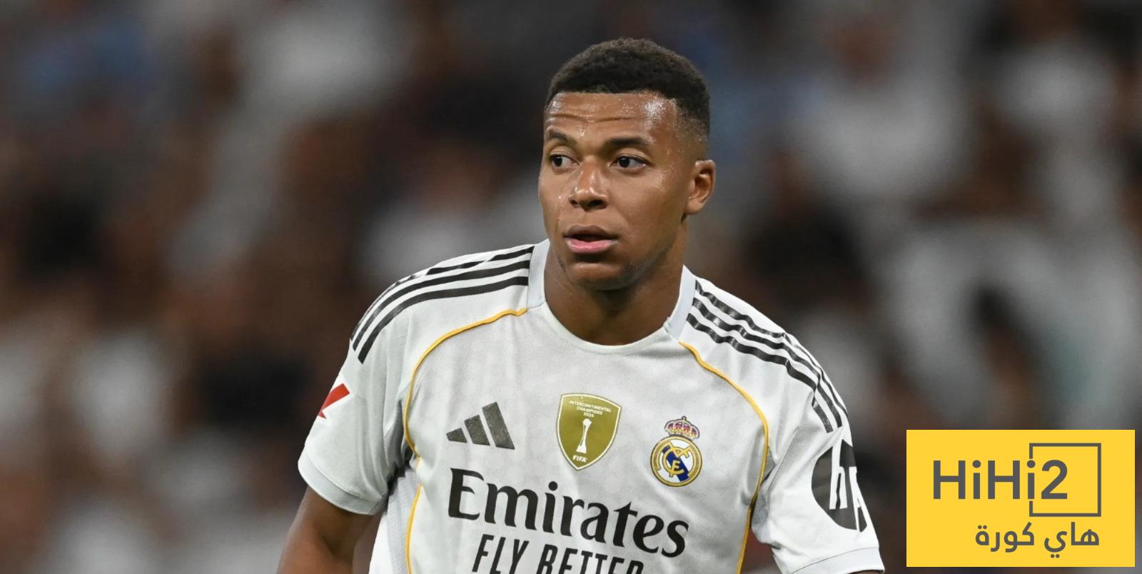 رسميا : مبابي يفوز بجائزة افضل لاعب في ريال مدريد لشهر يناير