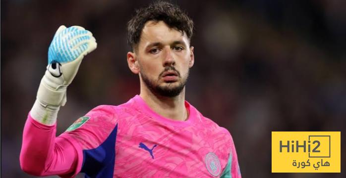 رقم مميز لحارس السيتي في مباراة نيوكاسل