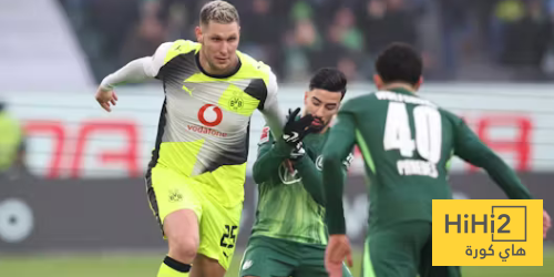 الشوط الأول – دورتموند يتقدم على فولفسبورغ بهدف نظيف