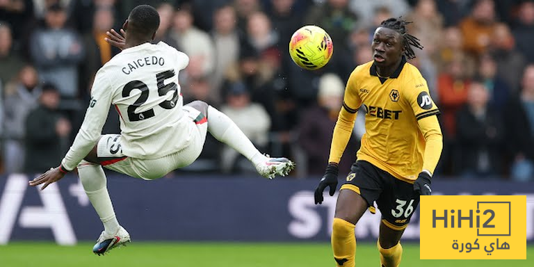 وولفرهامبتون يقلص الفارق امام تشيلسي