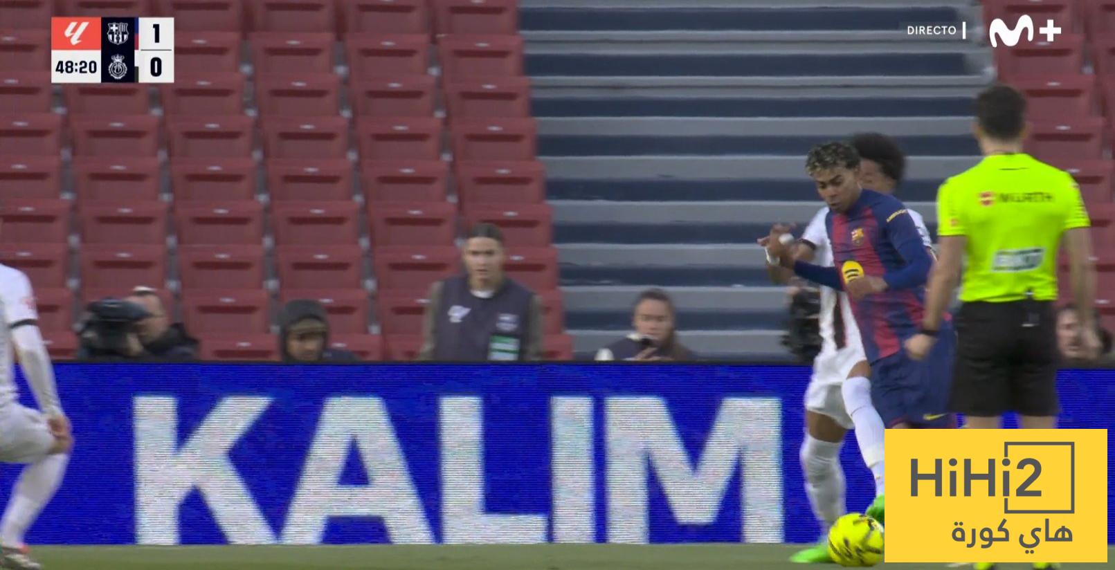 فضيحة تحكيمية تهز الكامب نو في مباراة مايوركا !