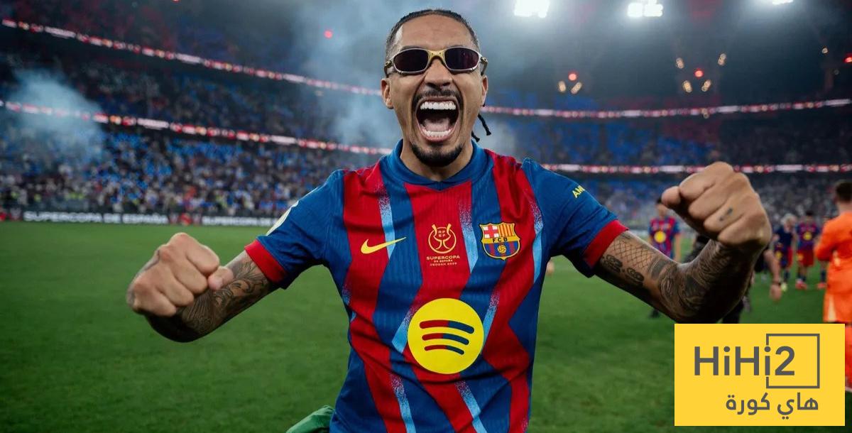 عاجل – موقف رافينيا من المشاركة أمام أتلتيكو مدريد في كأس الملك