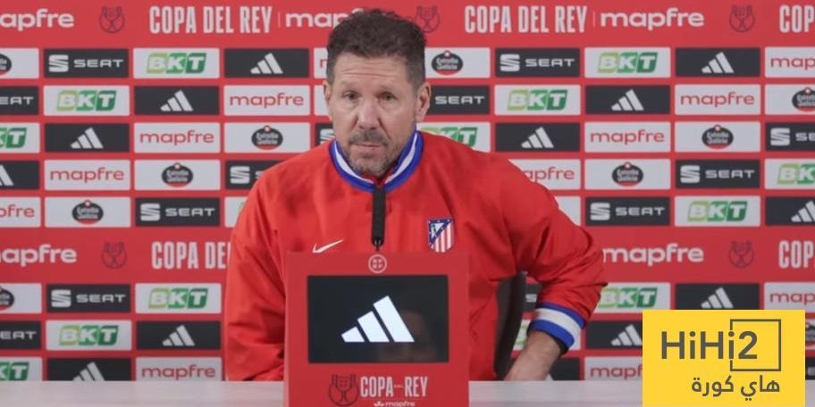 سيميوني يعلق على غيابات برشلونة قبل موقعة نصف النهائي