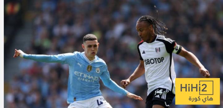 احصائية خاصة لمباريات مانشستر سيتي و فولهام
