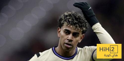 صورة .. رد فعل لامين على هدف اتلتيكو الثالث