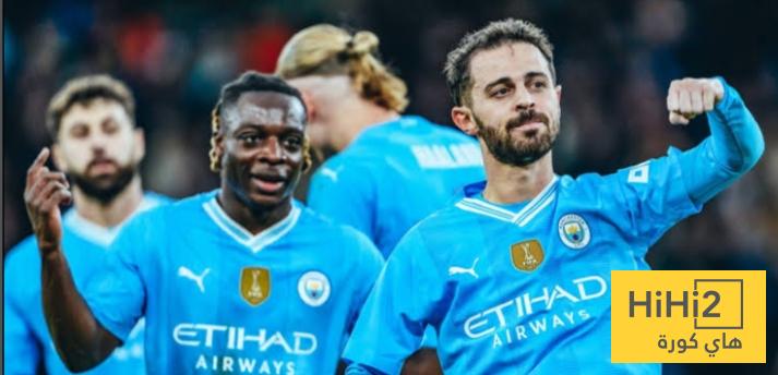 موقف برناردو سيلفا من مباراة سالفورد موقف برناردو سيلفا من مباراة سالفورد