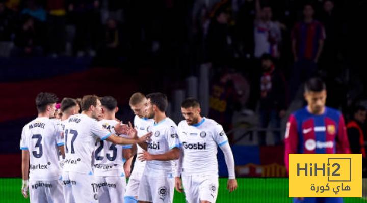 غزارة تهديفية في مباريات برشلونة و جيرونا