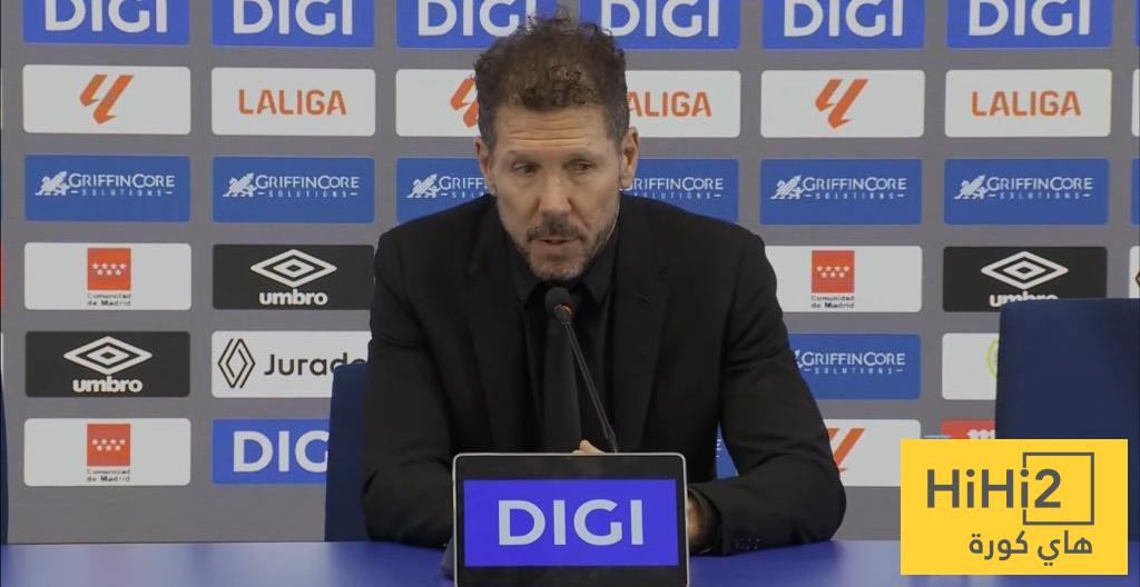 سيميوني لا يتفق مع تصريح اوبلاك