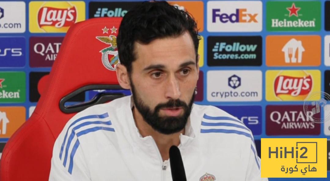 في الكورة : أربيلوا يكشف عن توقعه بشأن بنفيكا في مباراة الغد