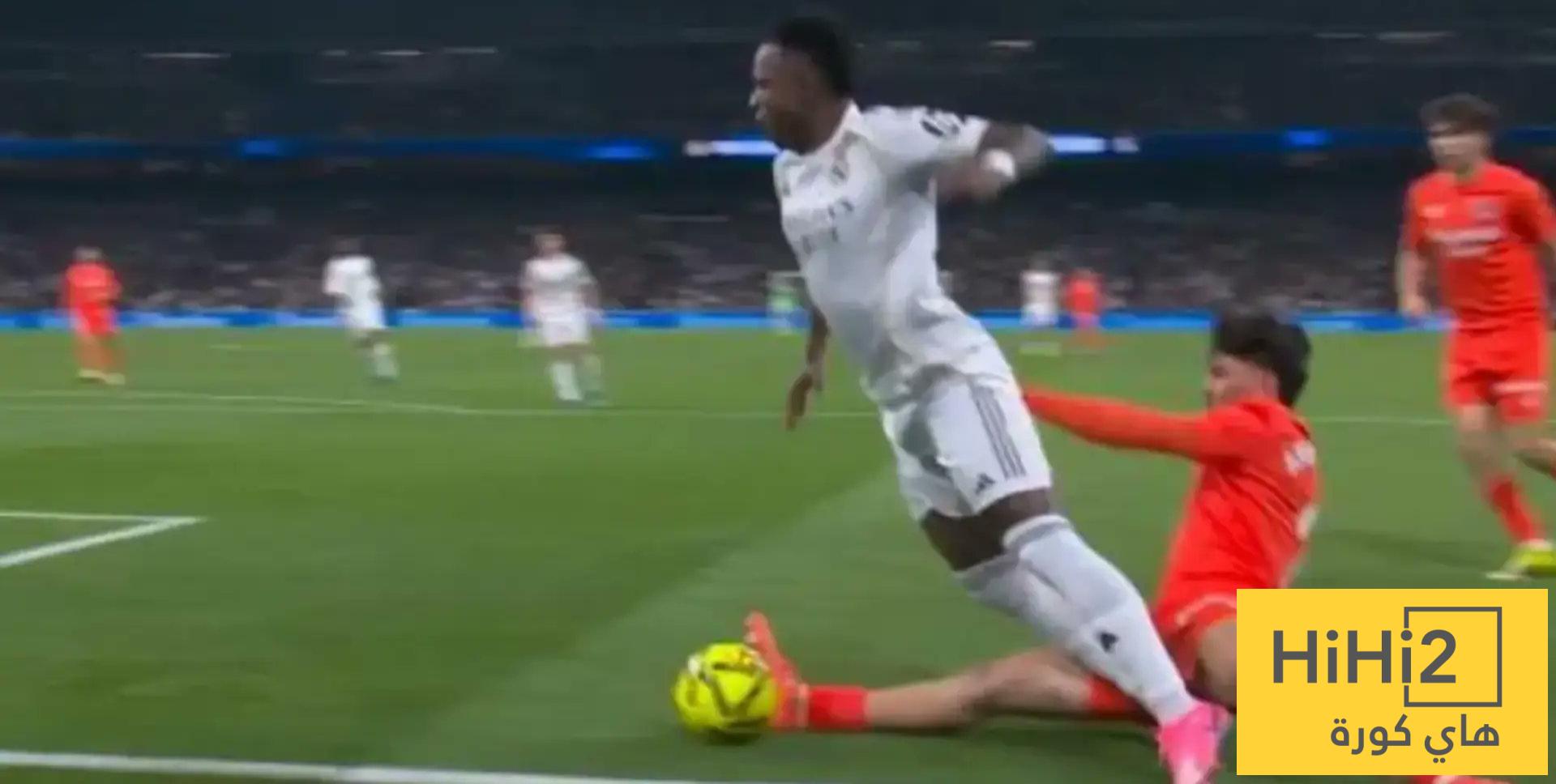 “اللقطة مفضوحة” … خبير تحكيمي ينتقد احتساب ركلات فينيسيوس