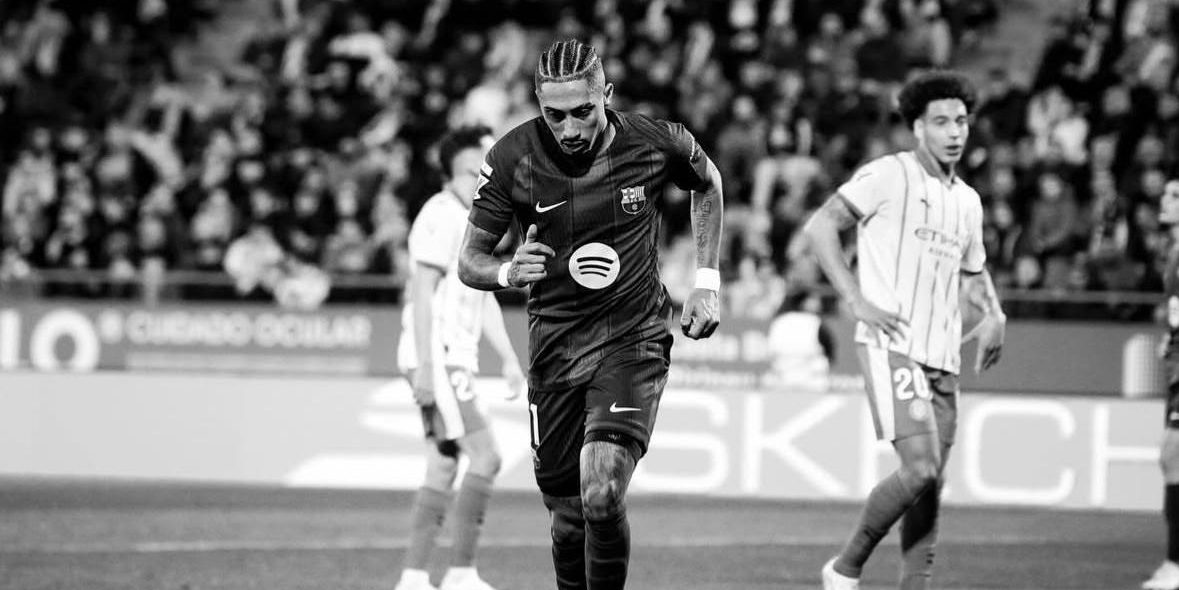 رافينيا يوجه رسالة لجماهير برشلونة بعد السقوط أمام جيرونا