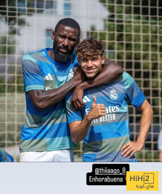 روديغر يهنئ لاعب الريال الشاب 1