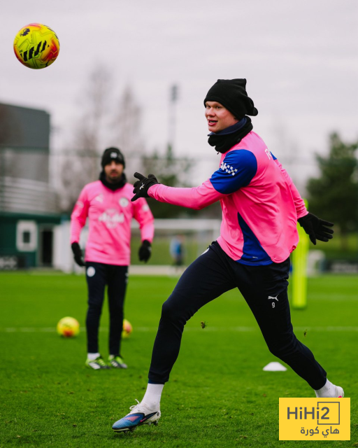 صور من تدريبات مانشستر سيتي استعداداً لمواجهة نيوكاسل 1