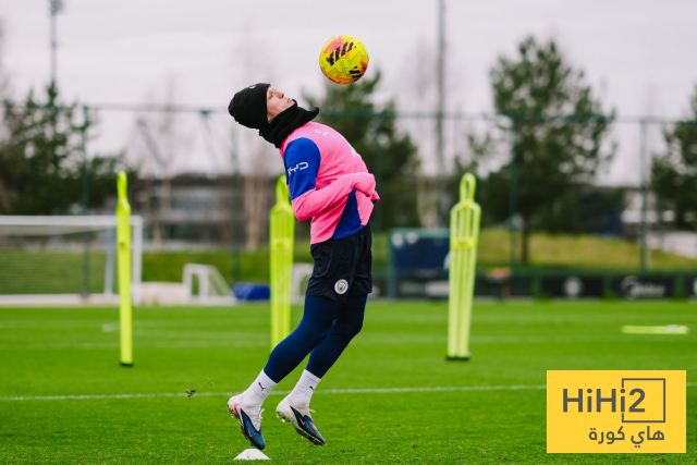 صور من تدريبات مانشستر سيتي استعداداً لمواجهة نيوكاسل 7