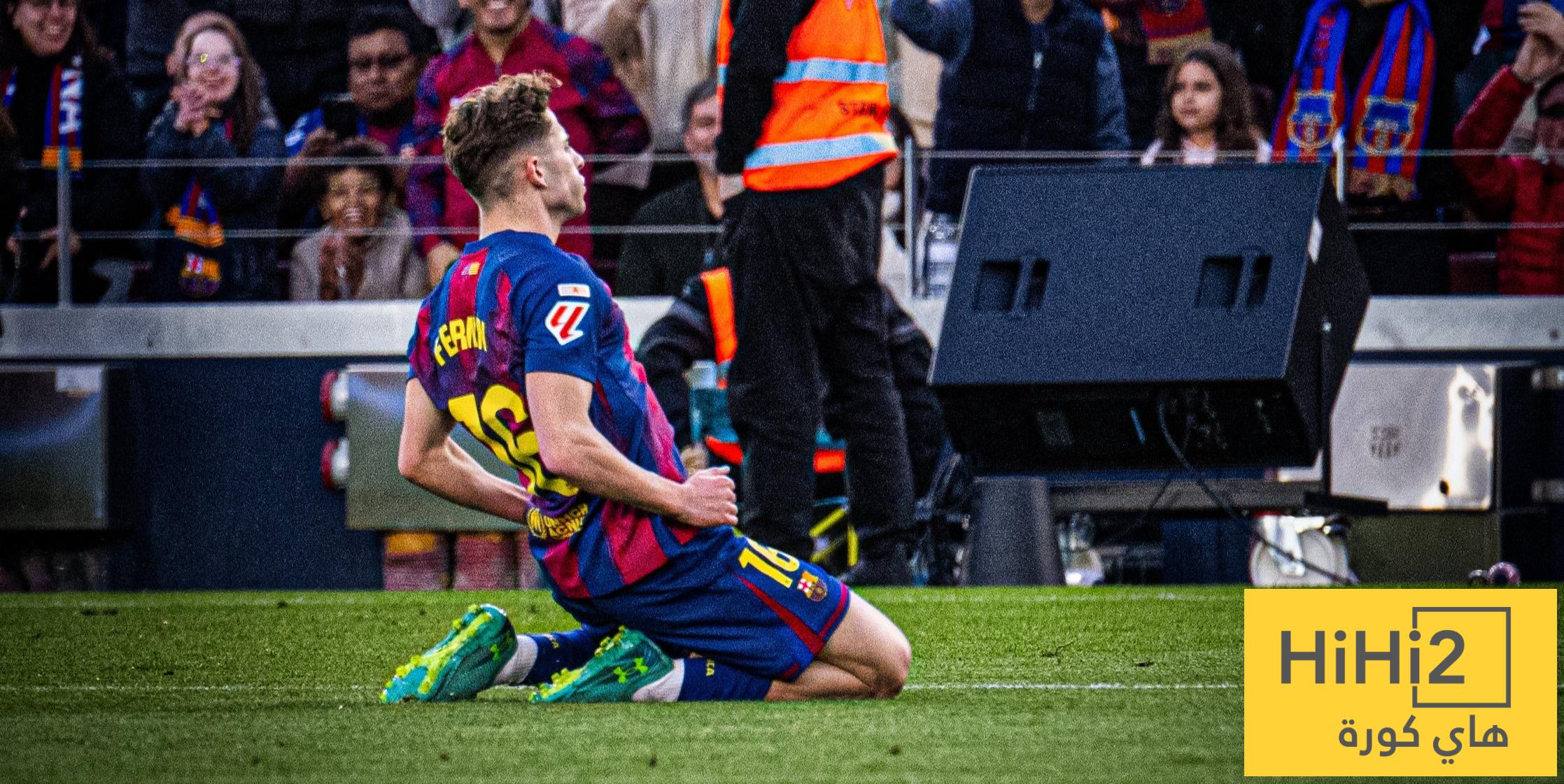 مركز فيرمين لوبيز المفضل داخل الملعب